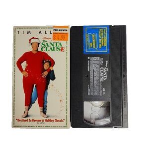 The Santa Clause VHS Family Comedy Tim Allen PG 1995